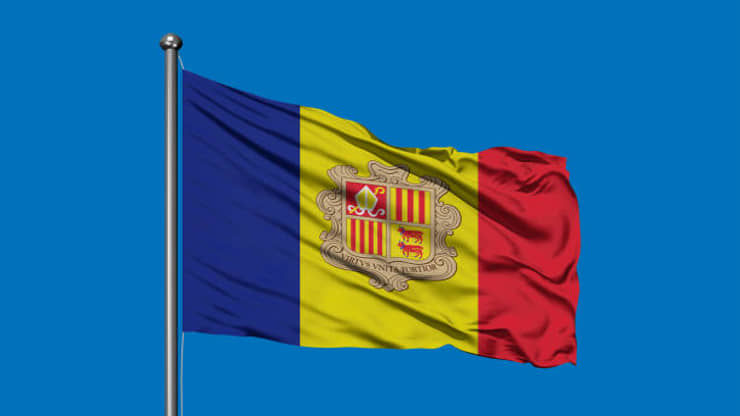 bandera de andorra