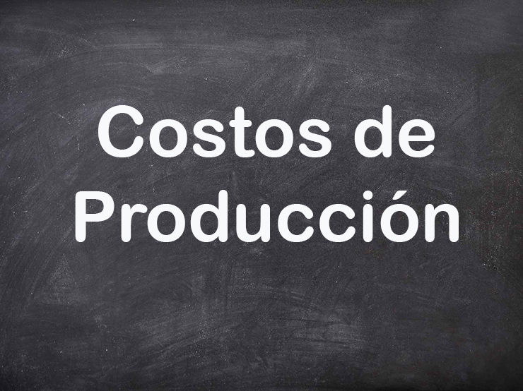 costos de producción